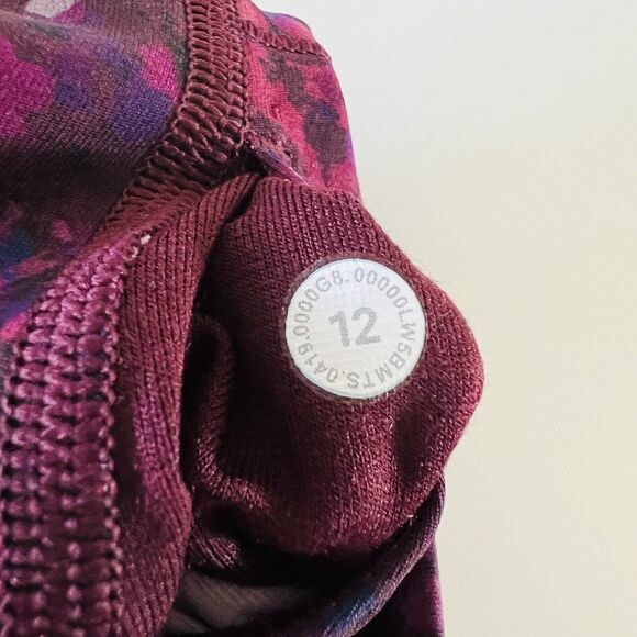 LULULEMON ATHLETICA Ornemental Floral Wunder Under HR 7/8 Tight Leggings - US 12 - Picture 7 of 8